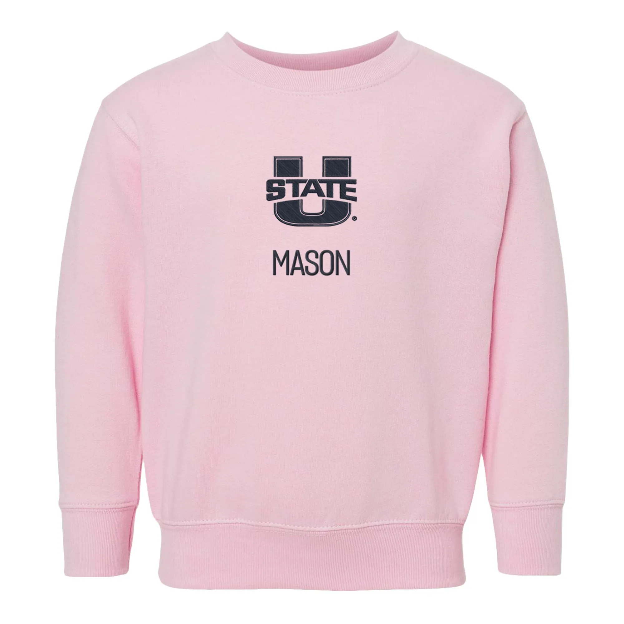 Personalized Utah State Aggies Toddler Crewneck Sweatshirt