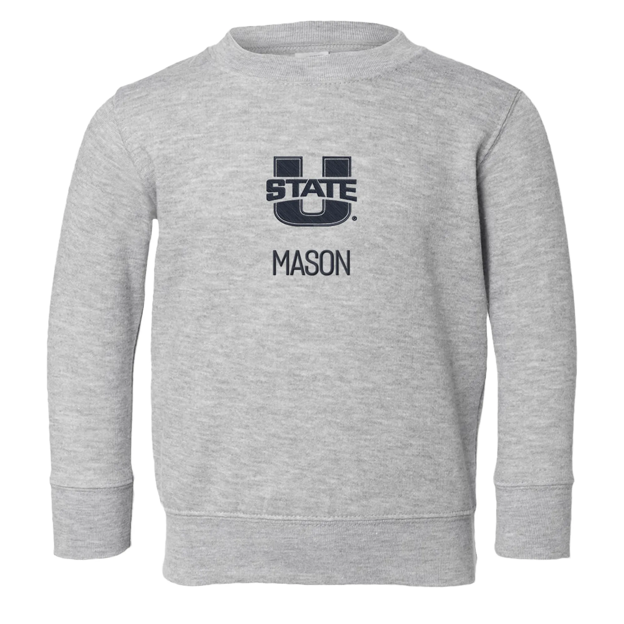 Personalized Utah State Aggies Toddler Crewneck Sweatshirt