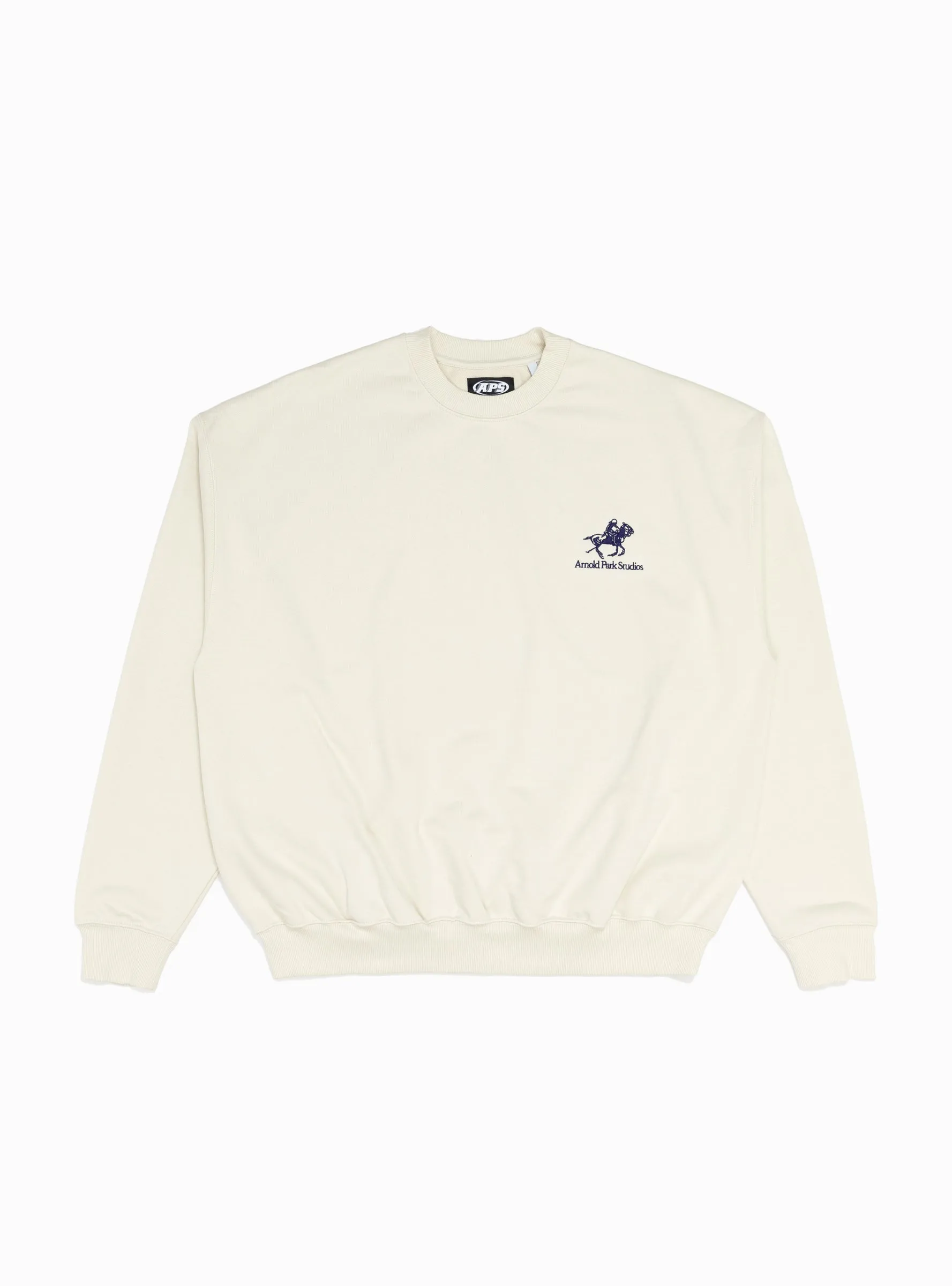 Pony Logo Sweatshirt Antique White