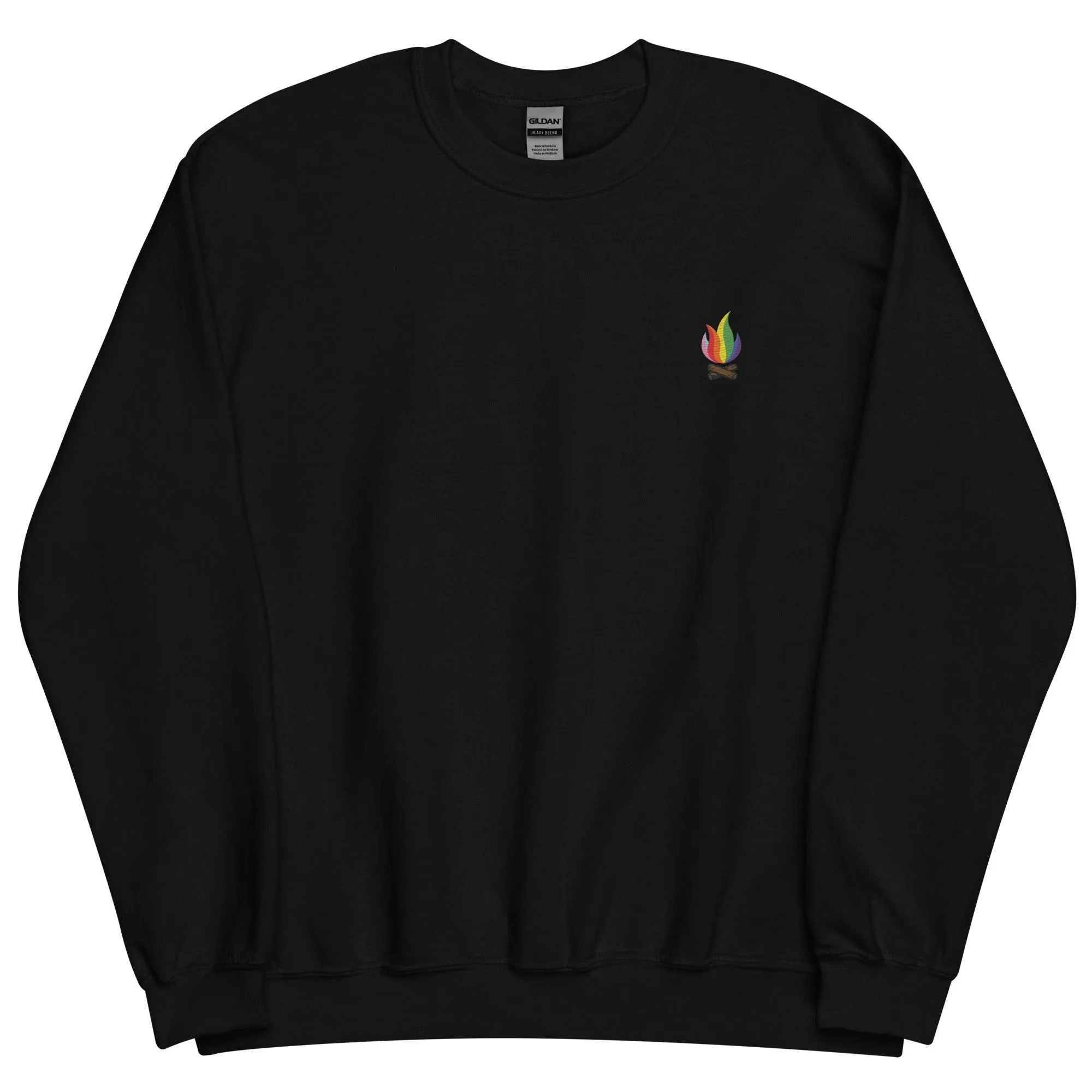 Rainbow Flame Sweatshirt