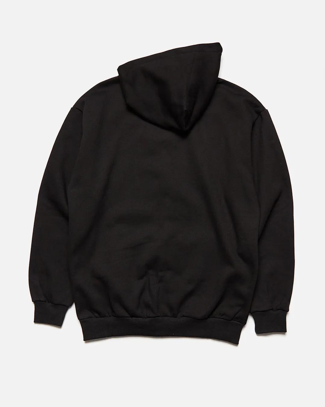 Static Zip-Thru Hood - Black