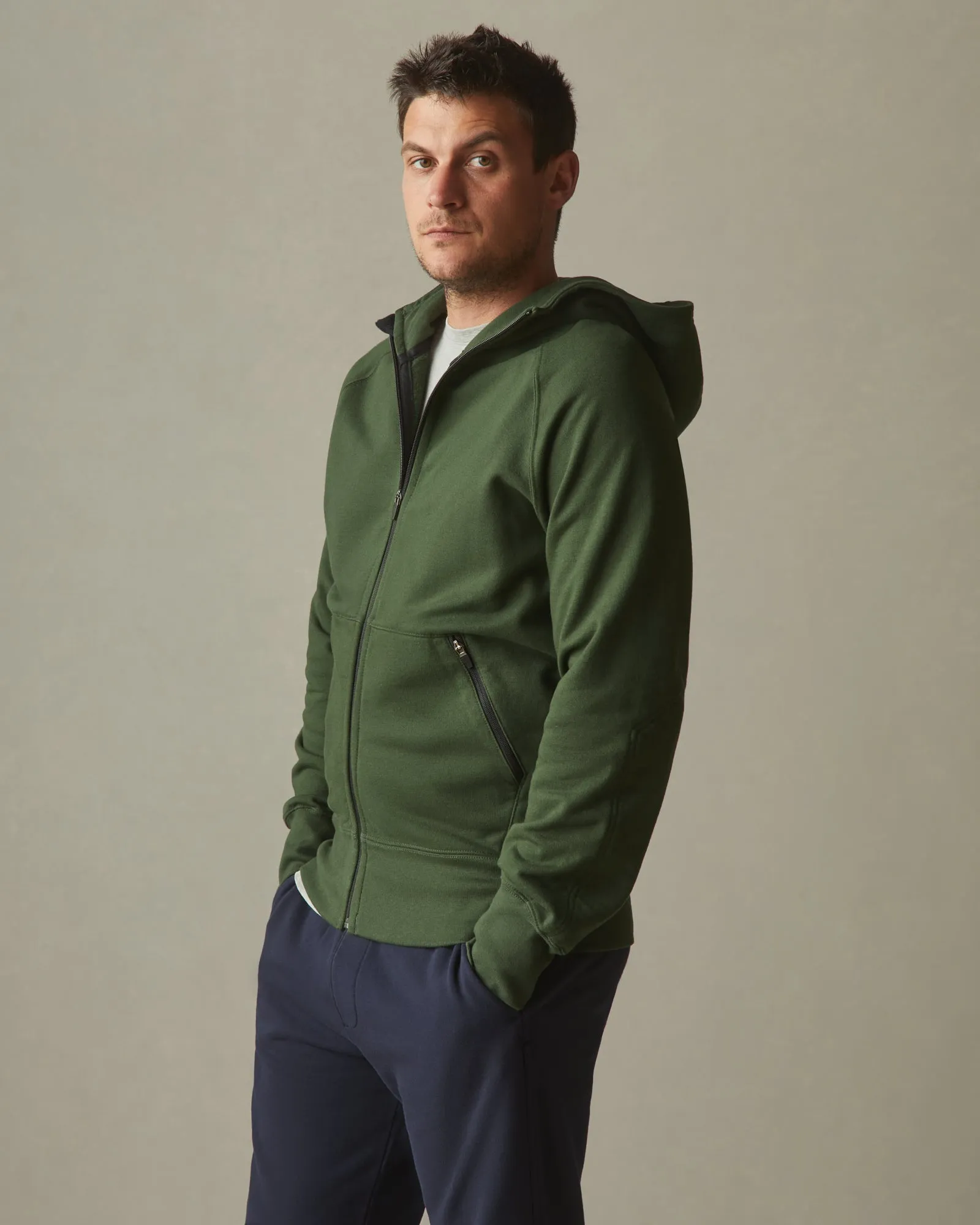 Storm Full Zip - Kombu Green