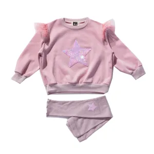 Sweatshirt Set | Star Pink | Petite Hailey