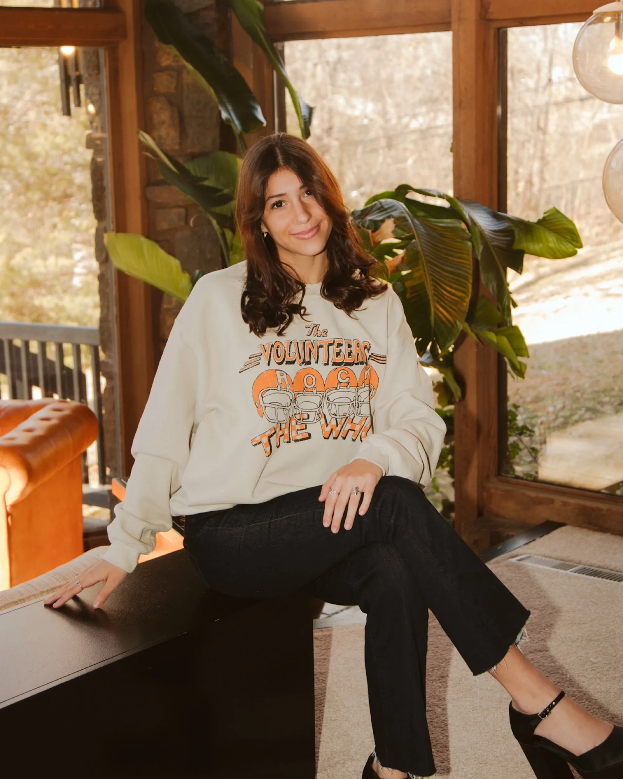 The Who Volunteers Rock Sand Thrifted Sweatshirt