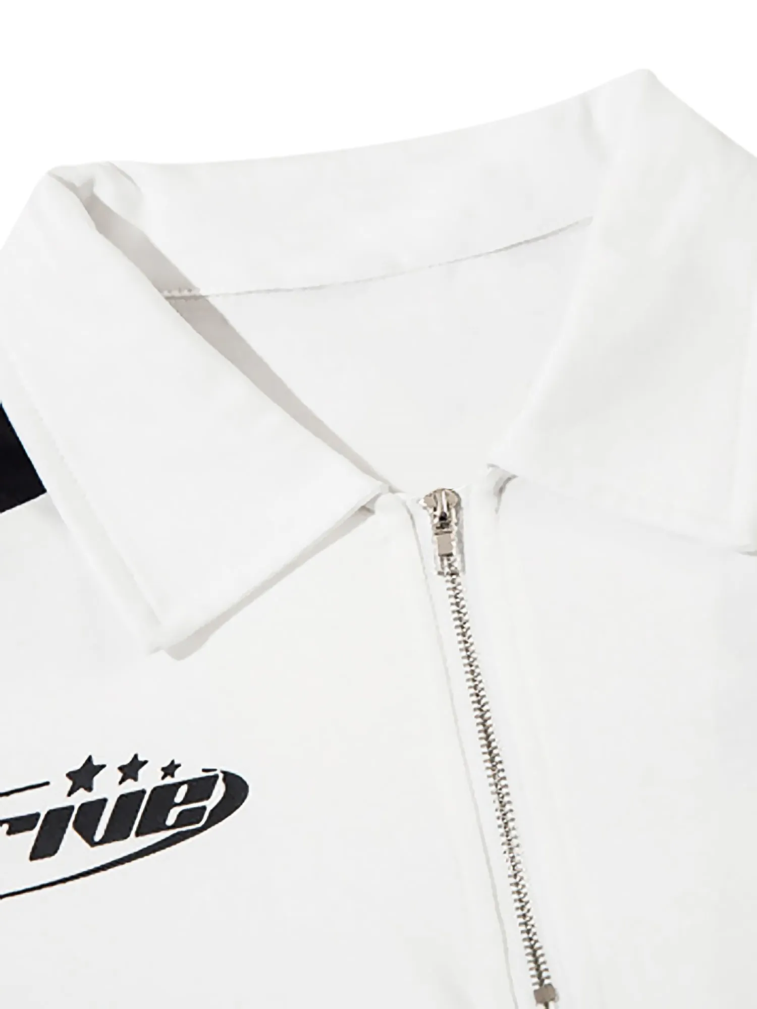 Thesupermade High Street Racing Long Sleeve Polo Shirt- 1980