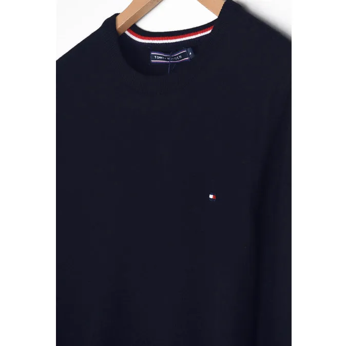 TM - Men 'Navy' Crew Neck Tommy Classic Sweater TM2256