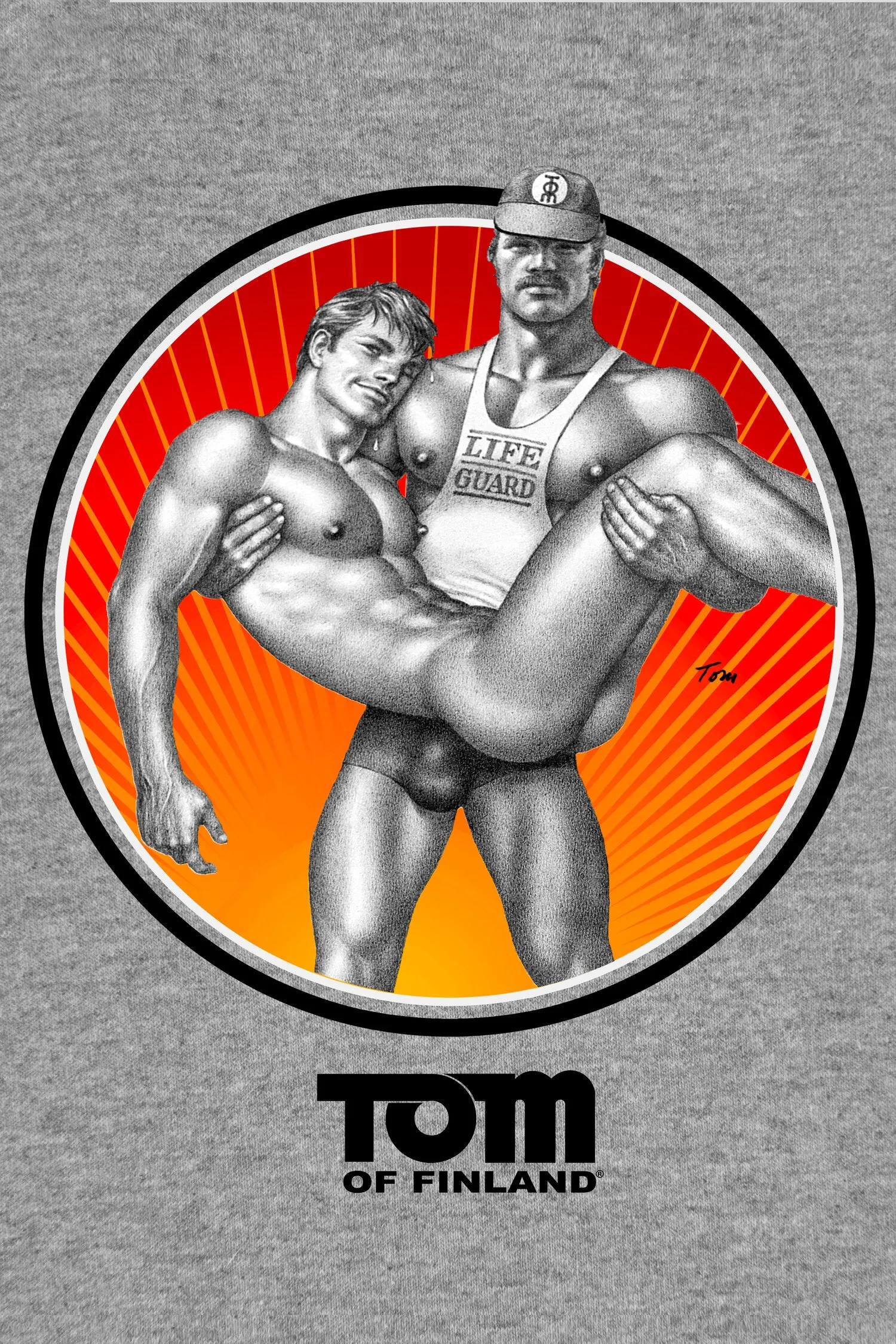 Tom of Finland Lifeguard Sweatshirt by Peachy Kings