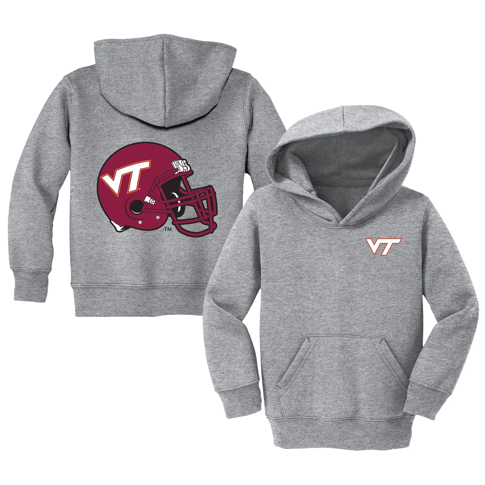 Virginia Tech Hokies Logo Toddler Pullover Sweatshirt