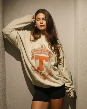 Willie Nelson Texas on My Mind Sand Thrifted Sweatshirt