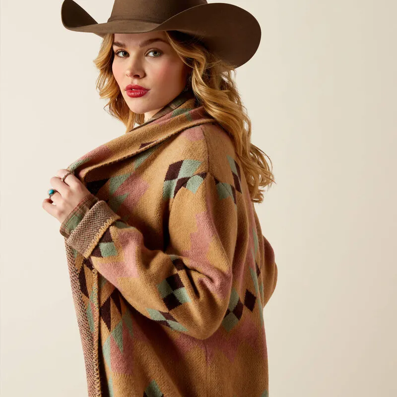 Women's Ariat Sunset Chic Blanket Coat